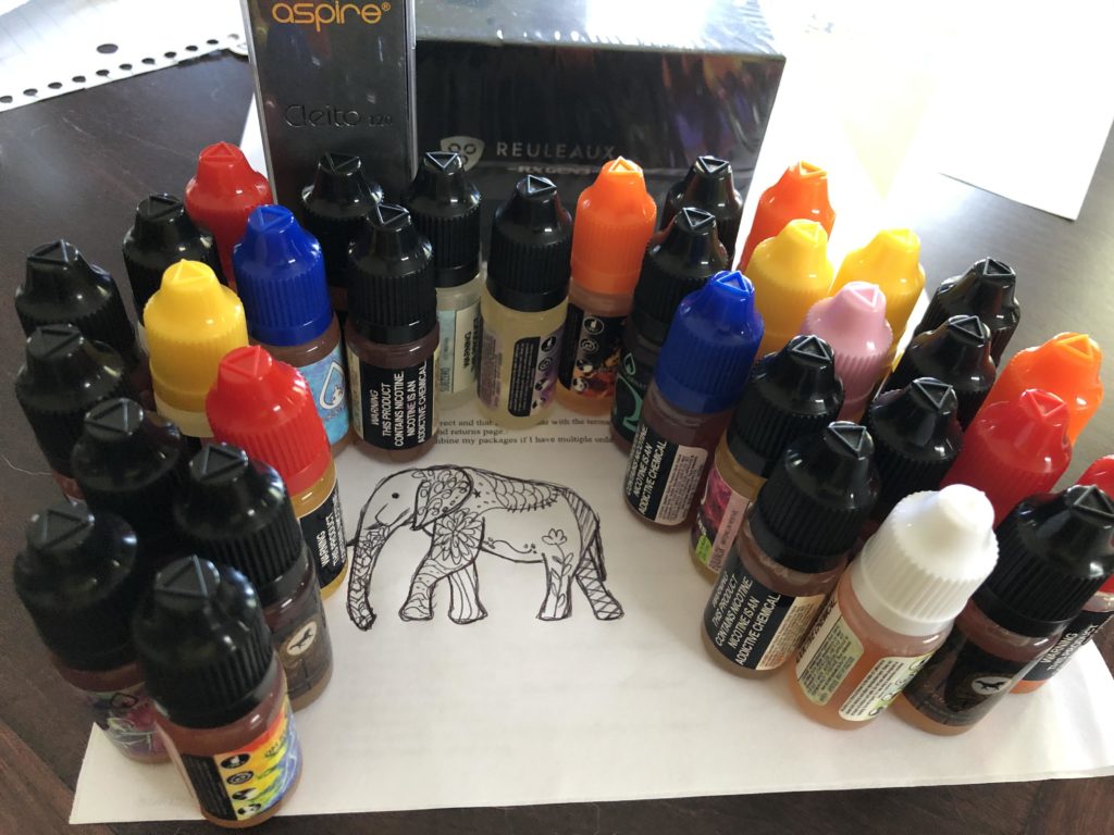 Vapemail haul from OM Vapors Giveaway